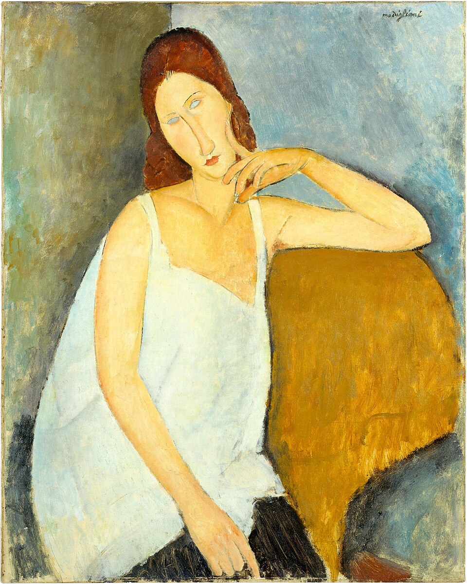 Amedeo Modigliani — Portrait of Jeanne Hébuterne — 8K digital art reproduction