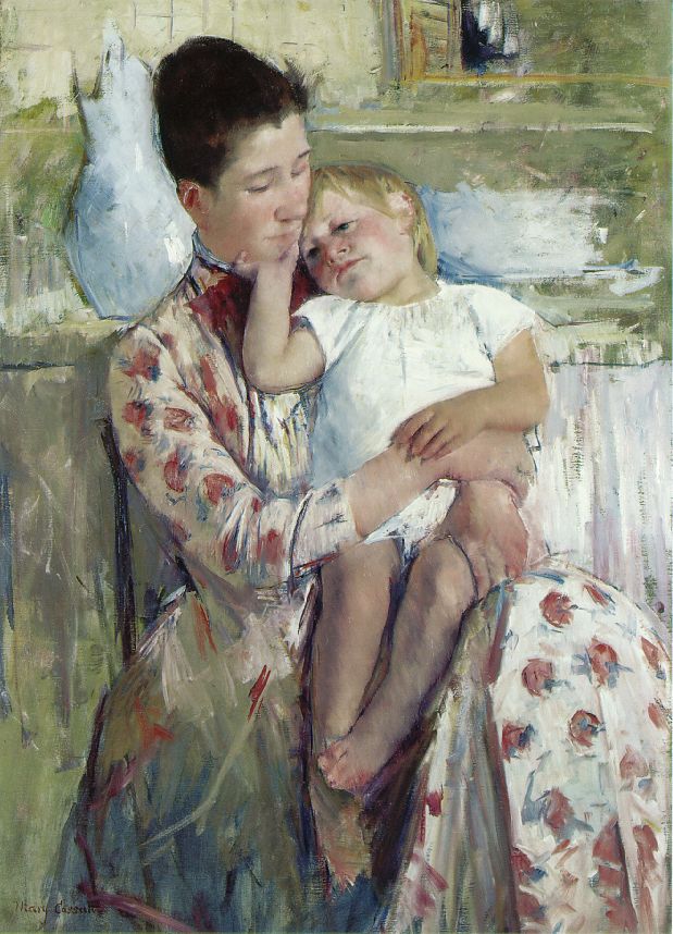 Mary Cassatt — The Child's Bath — 8K digital art reproduction