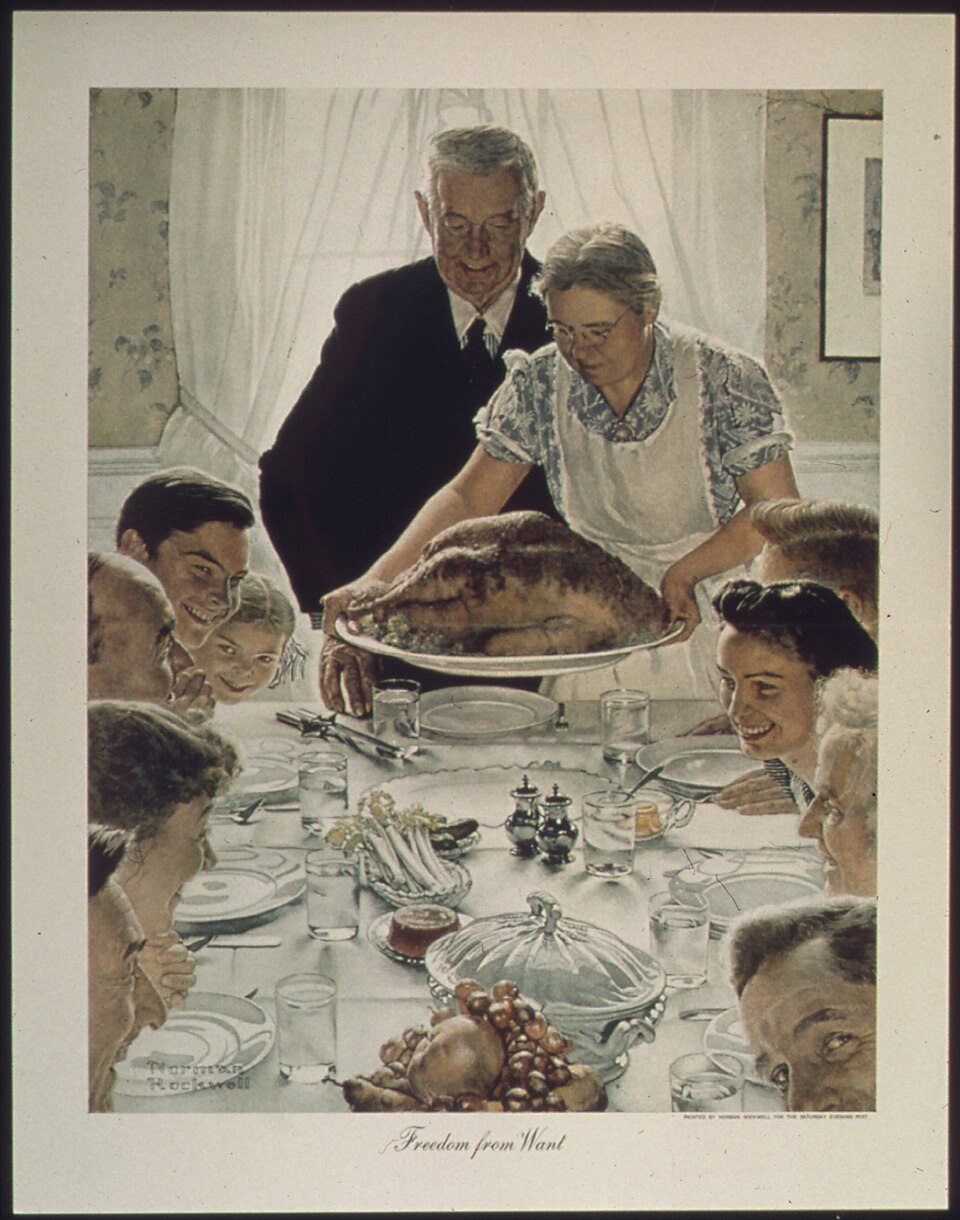 Norman Rockwell — The Four Freedoms — 8K digital art reproduction