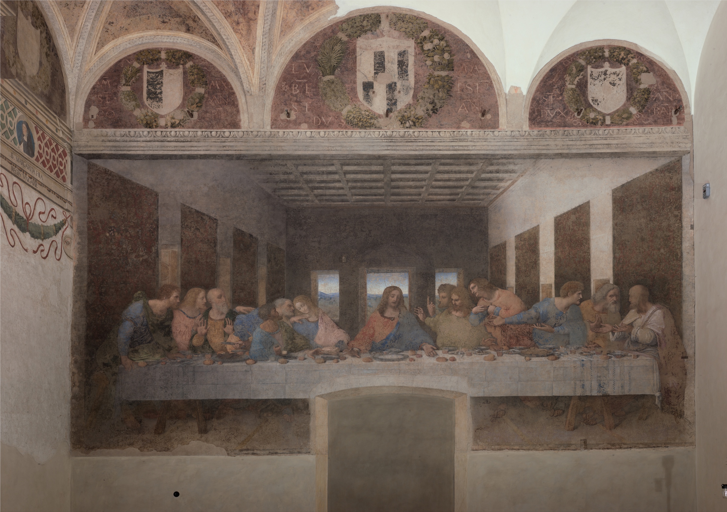 The Last Supper by Leonardo da Vinci — 8K digital art reproduction sample download